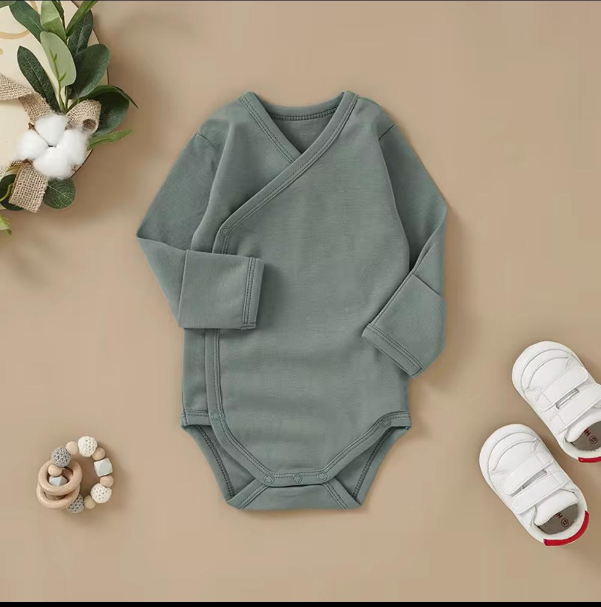 Baby long sleeve bodysuits